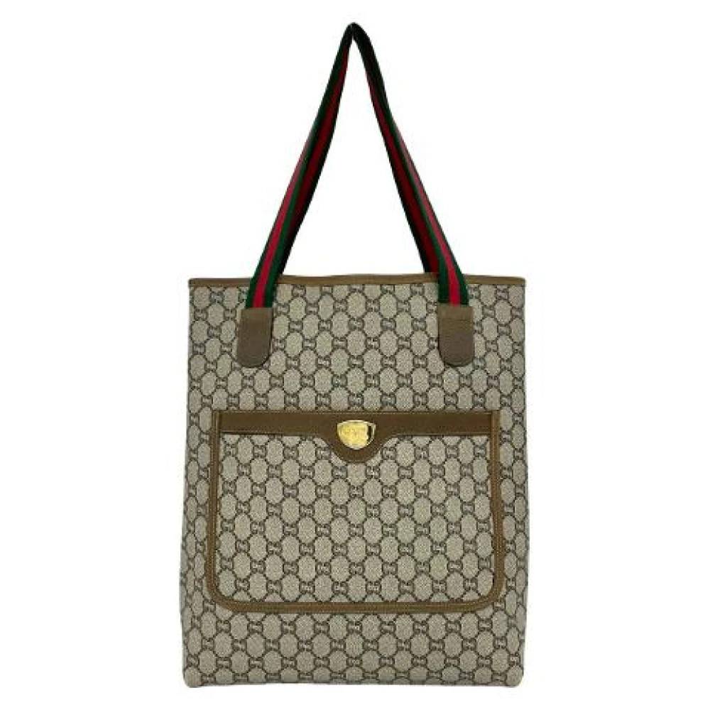 Gucci Vintage - Pre-owned Läder PVC Tote Bag Vintage - Dam - ONE Size - Läder