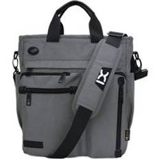 Vattentät man gymväska laptop ryggsäck handväska manlig business axelväskor för ipad daglig bärväska pack sac de sport xa740wa - Plus grå