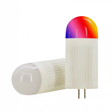 LED dæmpbar, farve, G4 belysning med Bluetooth