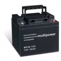 Powery BleiBatteri (multipower) til El-kørestol Mobilis M58 zyklenfest