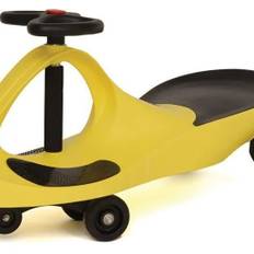 Bigjigs Didicar, Gul Gåvogn Swingcar 082877 lekfordon rolig åka design säkerhet