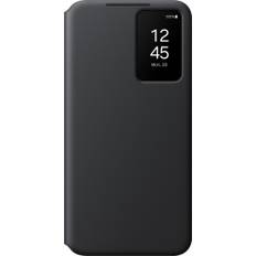 Samsung Galaxy S24 Plus Smart View Pungetui (sort) - På lager i butik