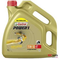 MC Olja | Castrol Power 1 4T 15W-50 4L, Castrol