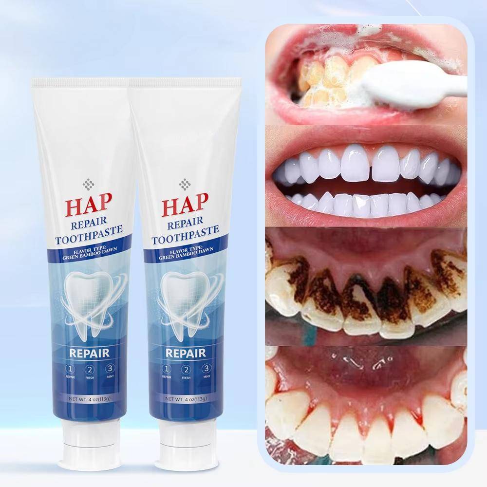 Fluorfritt Nano Hydroxiapatit Tandkräm för & Känslig Lättnad, Whitening, SLS-fri, Naturlig Pepparmint