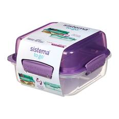 Sistema Lunch Stack Square - Lilla