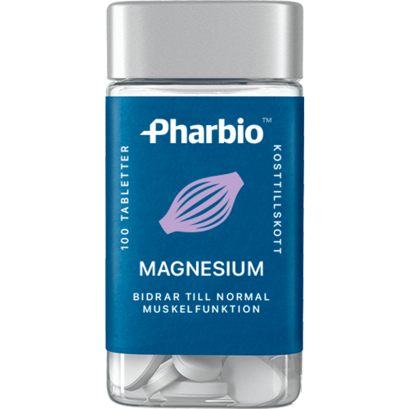 Pharbio Magnesium 250 mg 90 tabletter - Multi