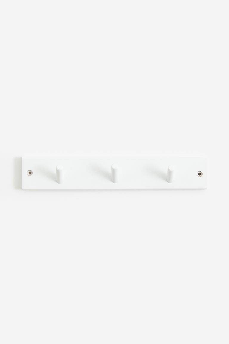 H&M Home - Kroklist i trä - Vit/Mangoträ (one size)