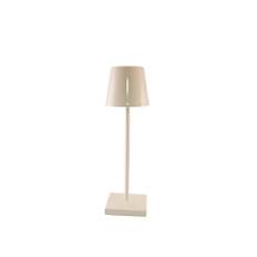 Bordlampe LED m/touch - ledningsfri - mange farver (farve: Hvid)