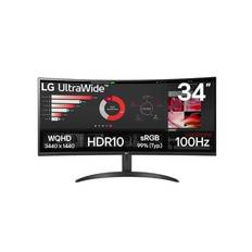 34" LG UltraWide 34WR50QK-B - 3440x1440 (UWQHD) - 100Hz - VA - Curved *DEMO*