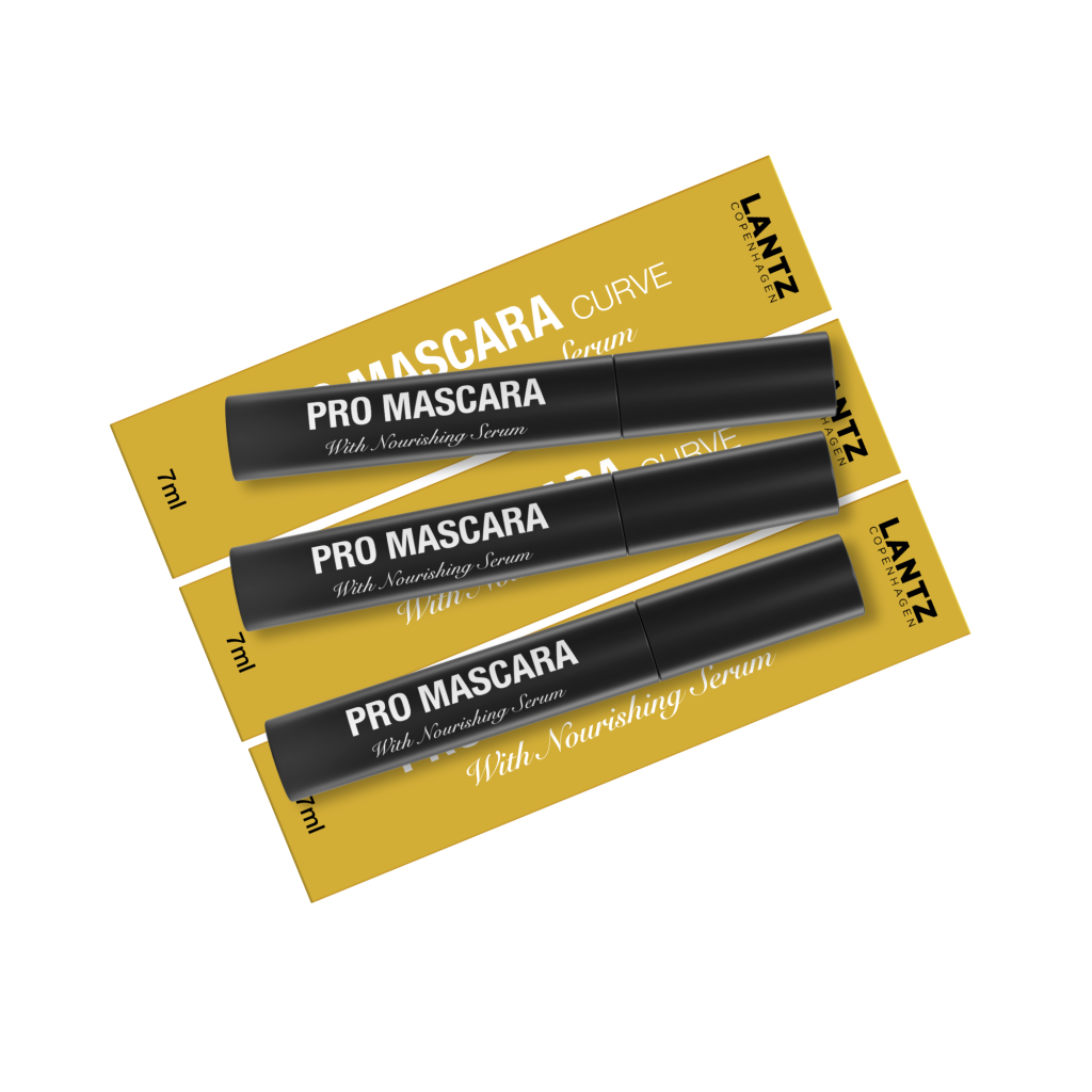 Lantz Cph - 3 x Pro Mascara Curve 05, Brun