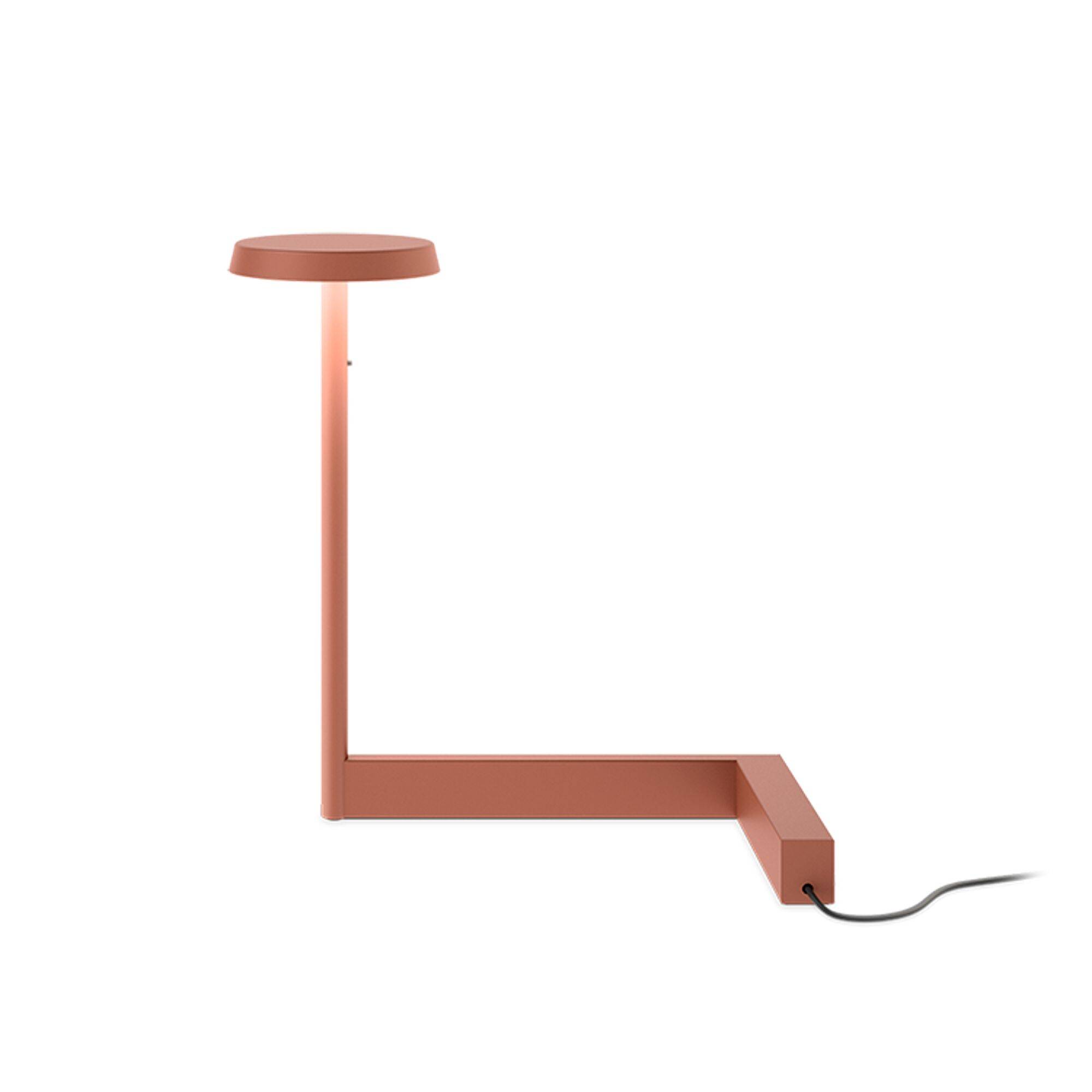 Flat Bordlampe 5970 Push Terra Red.