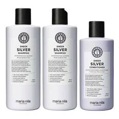 Maria Nila Sheer Silver 2x Shampoo 350ml + Conditioner 300ml