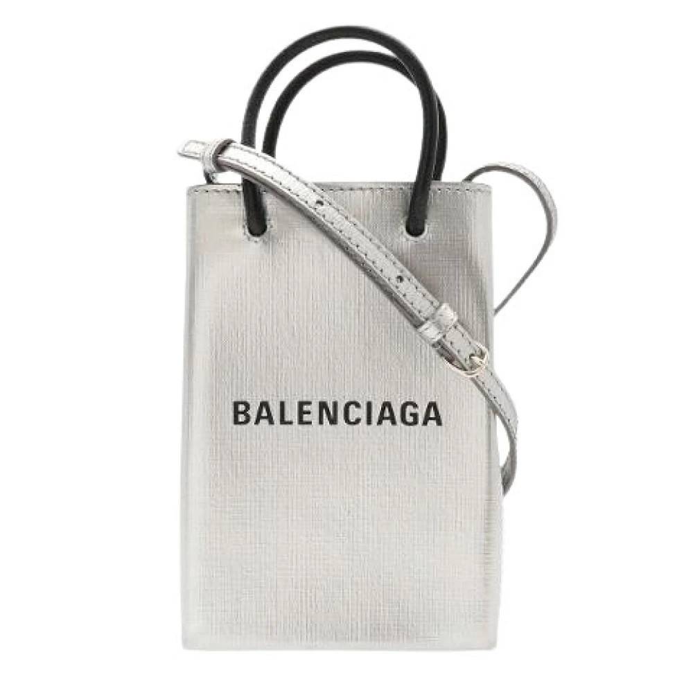 Balenciaga Vintage - Pre-owned Läder Telefon Axelväska Vintage - Dam - ONE Size - Läder