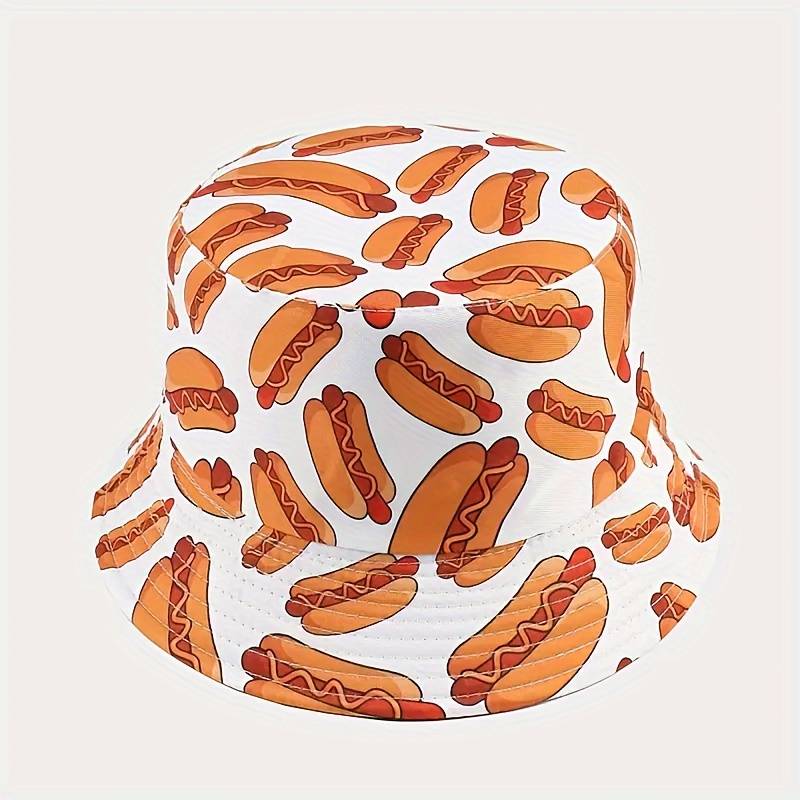 1pc Of Food, New Style For Men And Women, Couple Style, Fisherman Hat, Versatile, Essential For Travel, Beach Hat, Outdoor