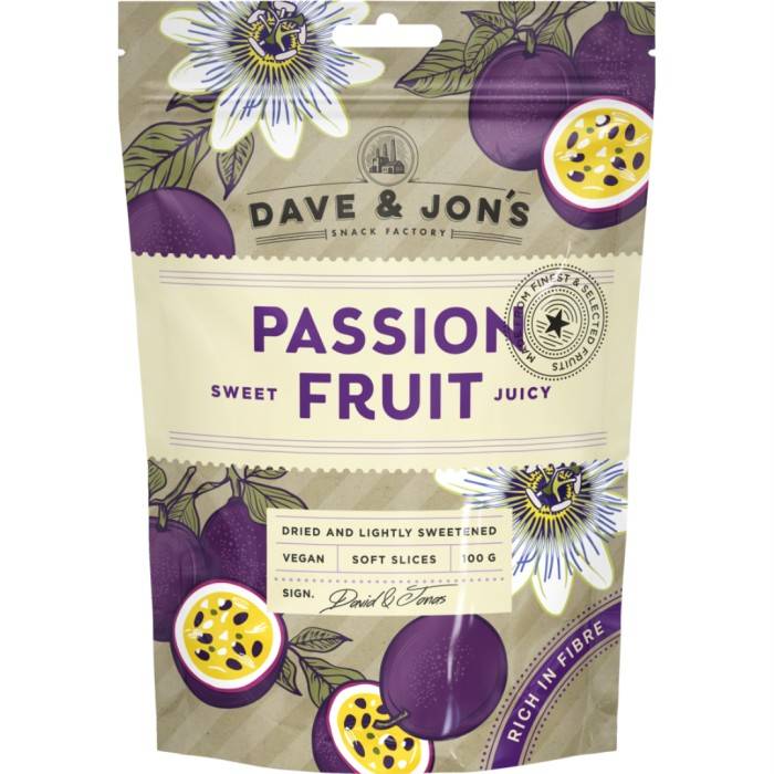 Dave & Jon’s Passionsfrukt 100 g