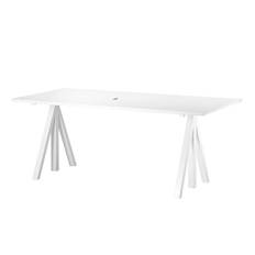 String Works Mötesbord 180X90 cm Vit Laminat - Konferensbord
