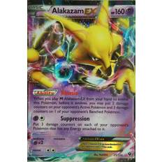 Pokémon Alakazam EX 25/124 - Pokemon kort - EX kort - Pocket Monster