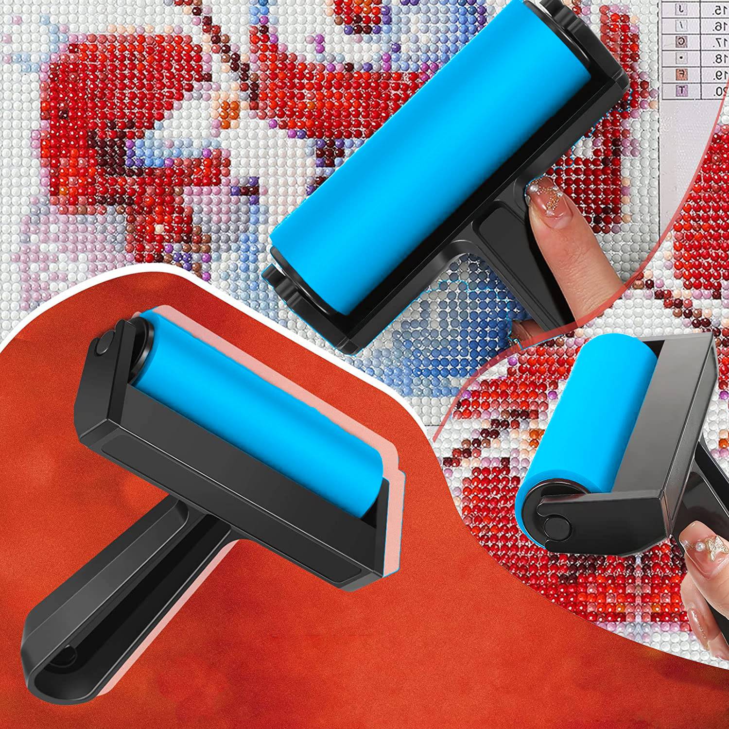 Diamond Painting Roller, Tools for Full Diamond 5D Diamond Painting/Art for Adults and  Ideal Pressing Accessories Tools