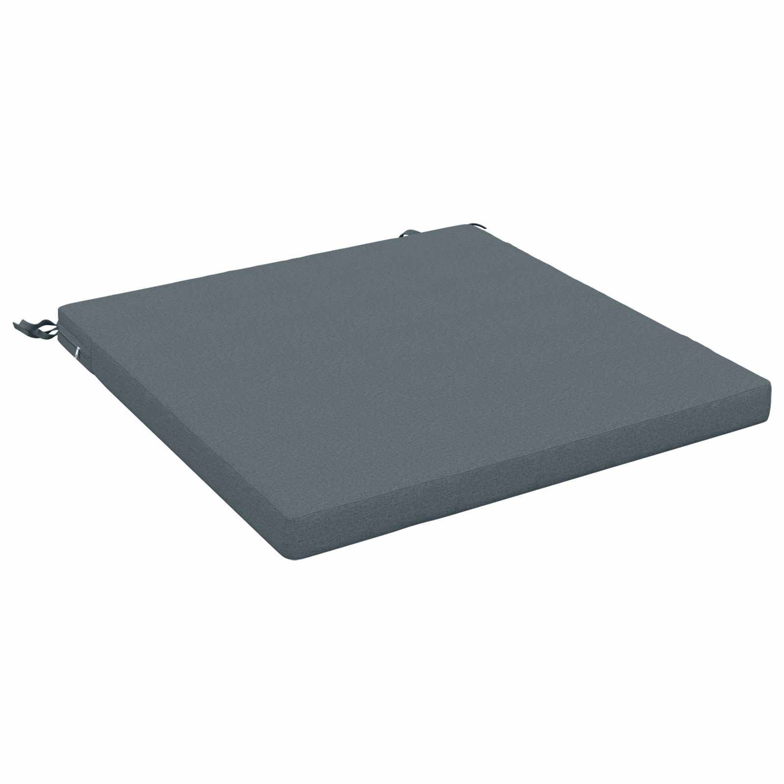 vidaXL 1-delad Sittdyna SOEST 100% Polyester Blå 60 x 60 x 5 cm