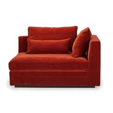 EX 101 Arm Bred Höger, standard ryggkudde - Modulsoffa