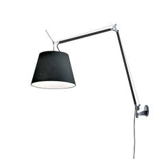 Tolomeo Mega Væg Ø32 Sort/Sort