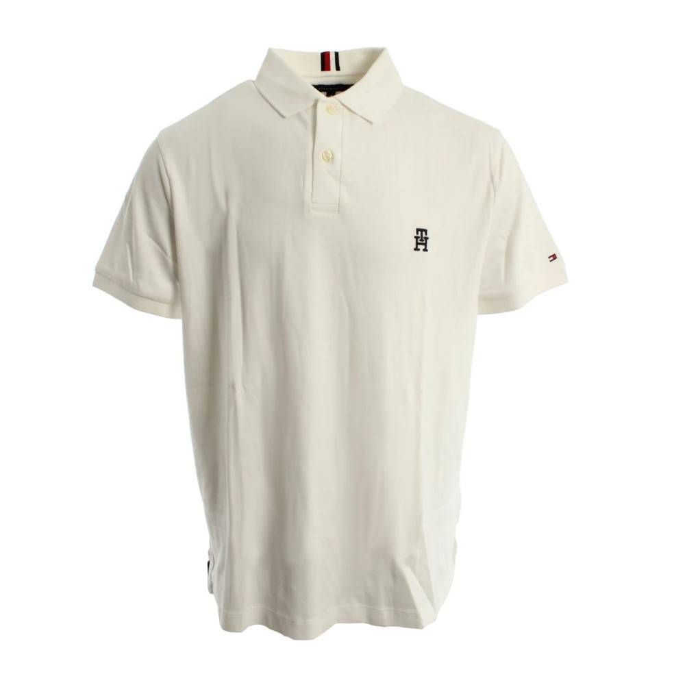 Tommy Hilfiger, Toppe , Herre, Hvid, S, Bomuld, Polo Shirt
