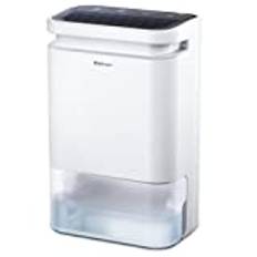 Pro Breeze 10L Sorptionsavfuktare med Timer, Luftfilter, Kontinuerlig Dränering, Digital Kontrollpanel - Perfekt för Kalla Temperaturer i Fuktiga Hem, Källare och Garage