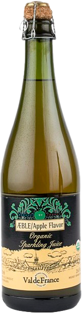 Cider Æble u/alkohol Økologisk - Val de France 75 cl.