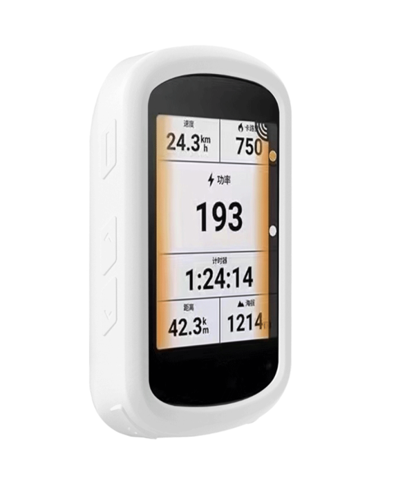 Silikonecover til Garmin Edge 540/840-Hvid