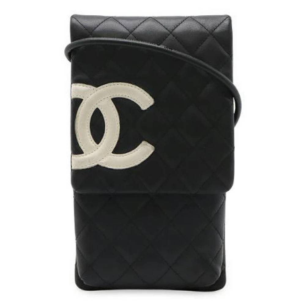 Chanel Vintage Pre-owned Laeder chanel-tasker - Vintage - Dame - Sort - ONE SIZE - Uld
