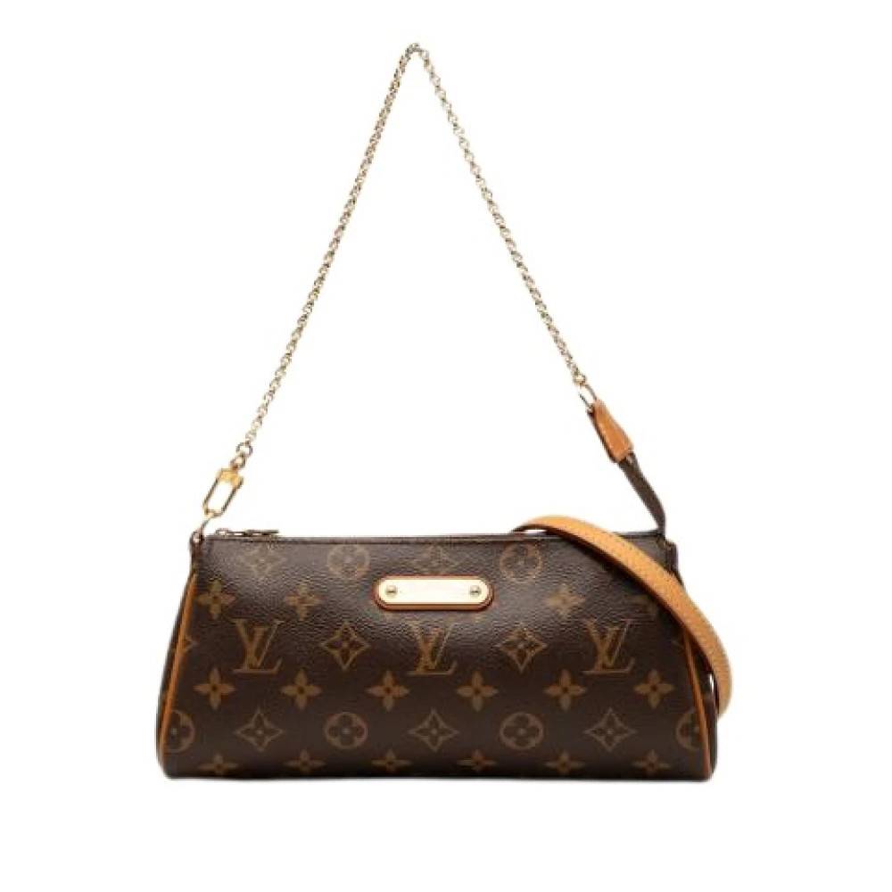 Louis Vuitton Vintage Pre-owned Eva - Vintage - Dame - Brun - ONE SIZE - Uld