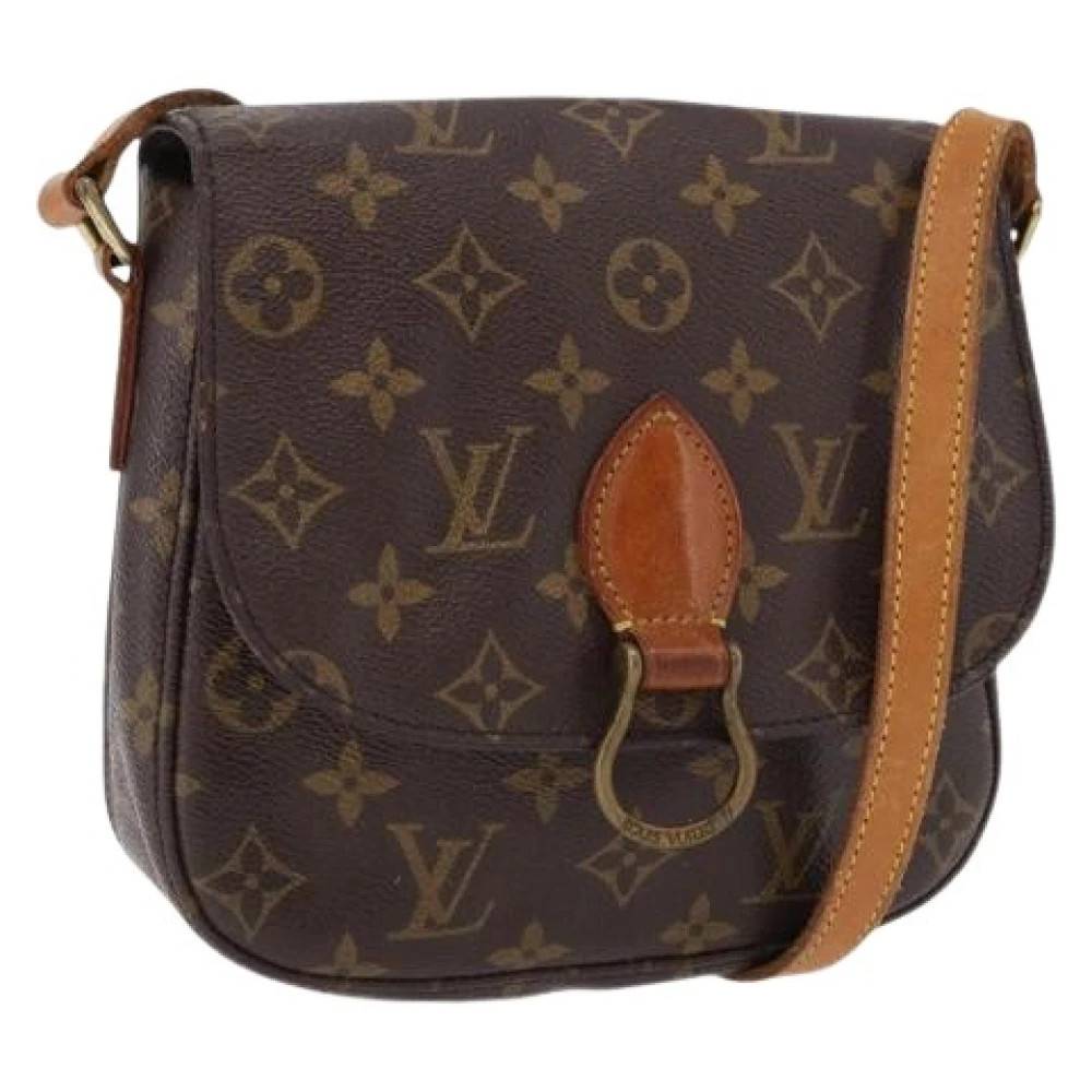 Louis Vuitton Vintage - Pre-owned Monogram Canvas Shoulder Bag Vintage - Dam - ONE Size - Läder