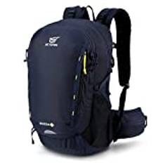 SKYSPER Vandringsryggsäck 30L, BOGDA 30 Trekkingryggsäck Lättviktsryggsäck med midjebälte för Camping Outdoor Daypack