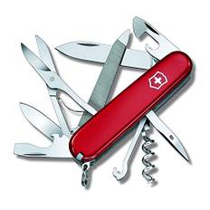 Victorinox, Schweizer Taschenmesser, Mountaineer, Multitool, 18 Funktionen, Klinge, gross, Korkenzieher, Dosenöffner