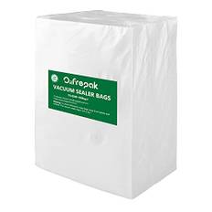 O2frepak 200 Beutel 15x25cm Vakuumier Beutel Vakuumbeutel für Lebensmittel,BPA-Frei,für Folienschweißgeräte Ggeeignet