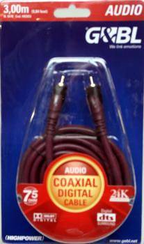 G&BL HEDD koaxiales Digital-Cinchkabel HEDD3 (3m)
