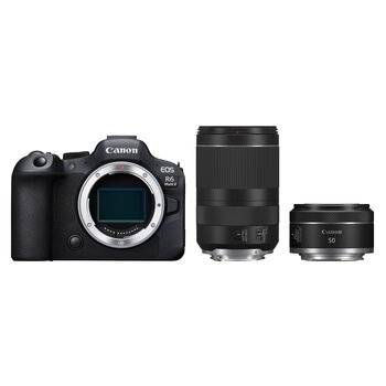 Canon EOS R6 Mark II + RF 24-240mm f/4.0-6.3 IS USM + RF 50mm f/1.8 STM