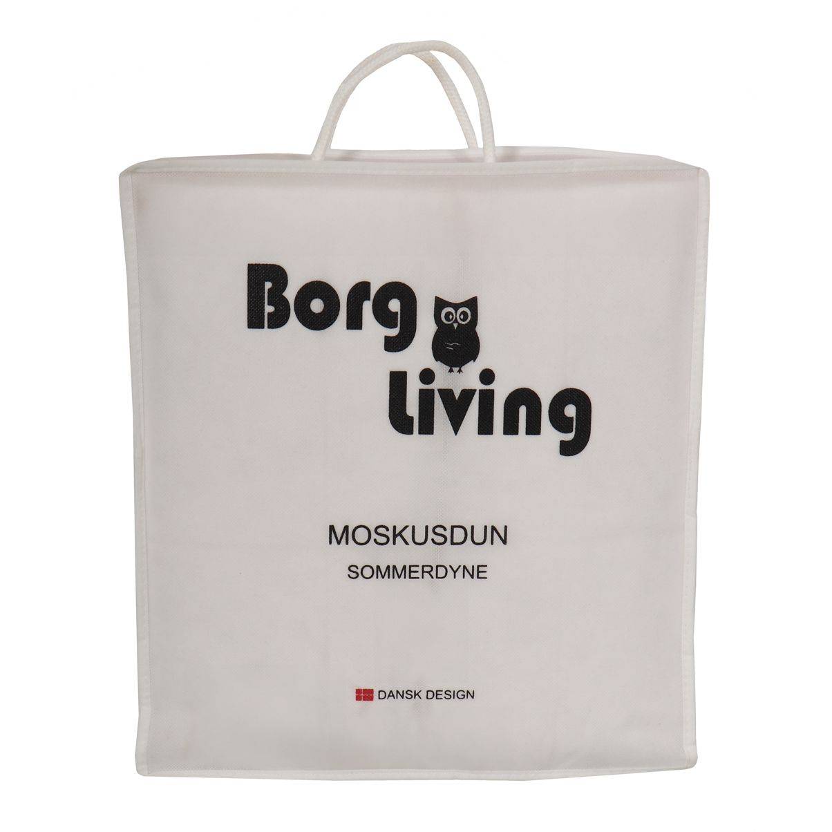 Dyne pude sæt - Moskusdun sommerdyne - Sommerdyne 150x210 cm + pude 60x63 cm - Borg Living