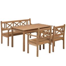 Skagen matgrupp teak - Träfärg