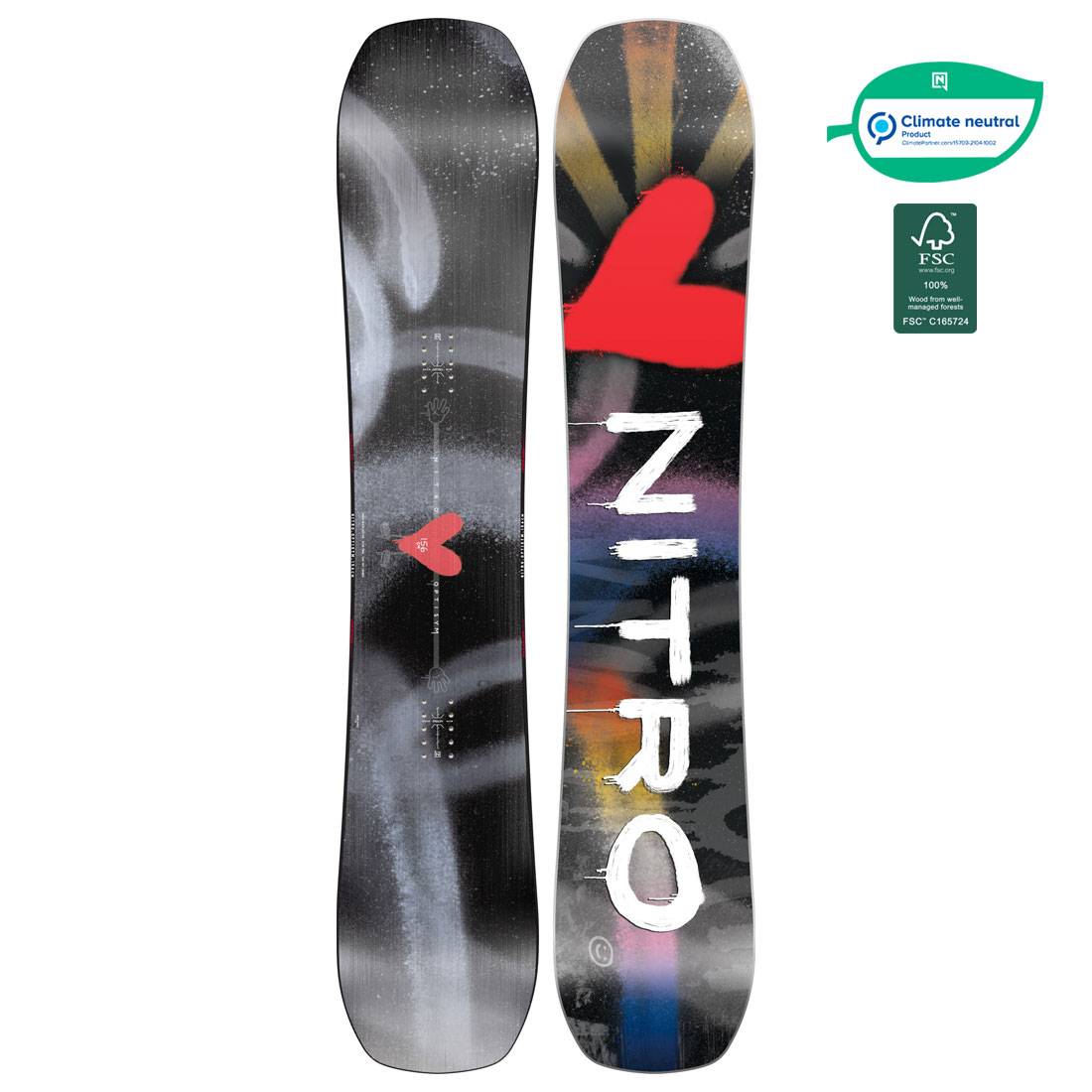 Nitro Snowboard - Optisym 156