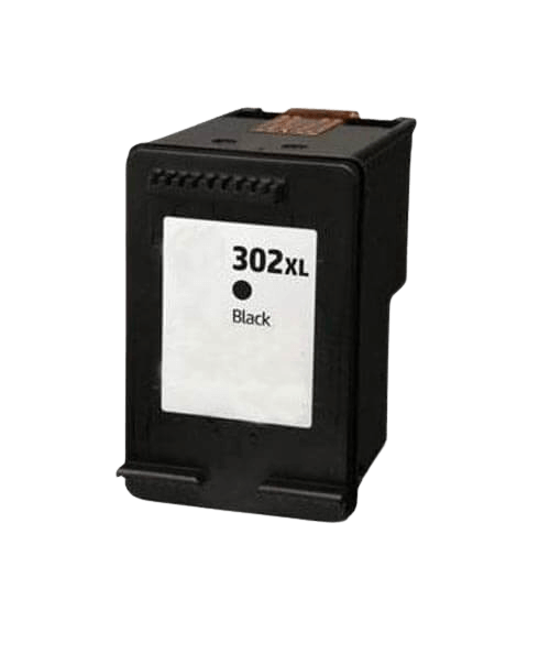 HP 302XL sort kompatibel blækpatron 18 ml. (F6U68AE)