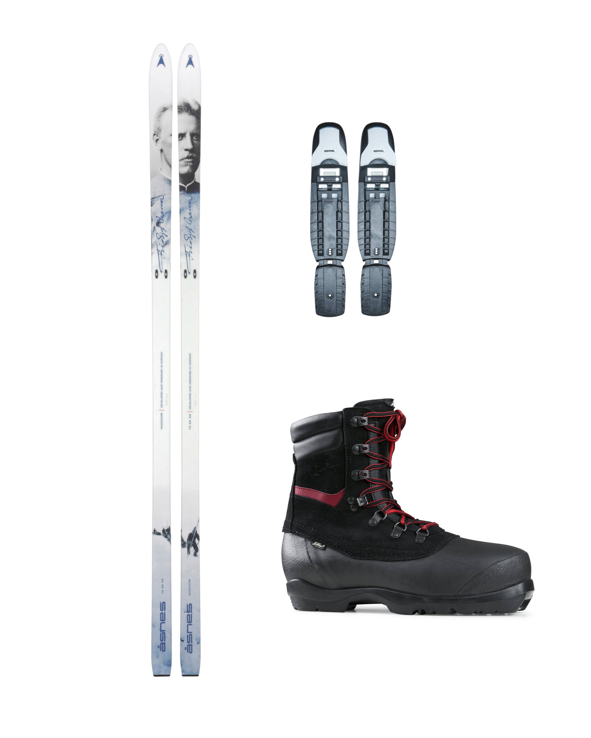 Åsnes PAKET – Nansen BC Ski Wax med BC-bindning och Pjäxor