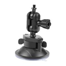 PULUZ 1/4 tommer sugekopper til sportskameraer (DJI Action, GoPro, Insta360) (sort) (PU544B)