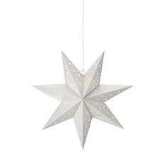 Blank Julstjärna Silver 45 cm