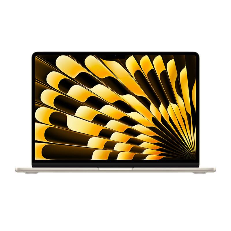 MacBook Air 13" M3 2024 (Apple M3 8-Core, 16 GB RAM, 256 GB SSD, 8-Core GPU) Starlight