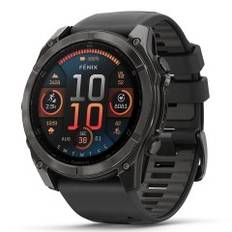 Garmin fenix 8 - 51mm, AMOLED, Sapphire, Carbon Grey Titanium/Black
