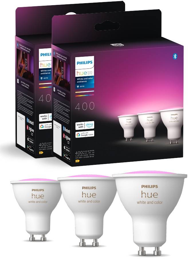 Philips Hue Color GU10 - 6-pak (2024 MODEL)