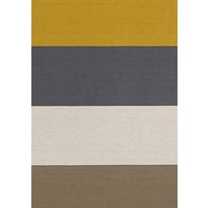 Woodnotes Fourways Carpet Sewn Edges 140x200 cm - Brass/Nutria