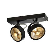 Bellalite Kalu 2:a QPAR111 LED vägg/taklampa svart