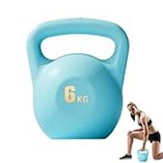 Fitness Kettlebell,Kettle Bell | Gym Kettlebell | Soft Kettle Bell för styrketräning Kettlebells Hemträning Bredhandtag för män kvinnor